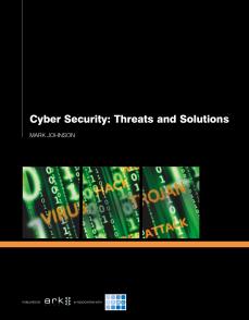 Image for Cyber security: Threats and Solutions